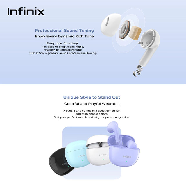 Infinix TWS XE33 - Xbud 3 Lite - True Wireless Stereo - AI ENC - infinix-tws-xe33-xbud-3-lite-1759218438-423.jpg