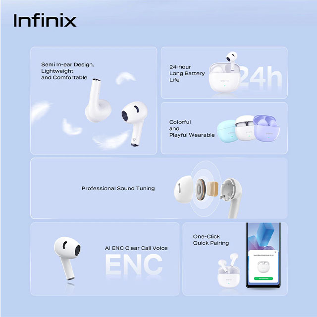 Infinix TWS XE33 - Xbud 3 Lite - True Wireless Stereo - AI ENC - infinix-tws-xe33-xbud-3-lite-1759218438-846.jpg