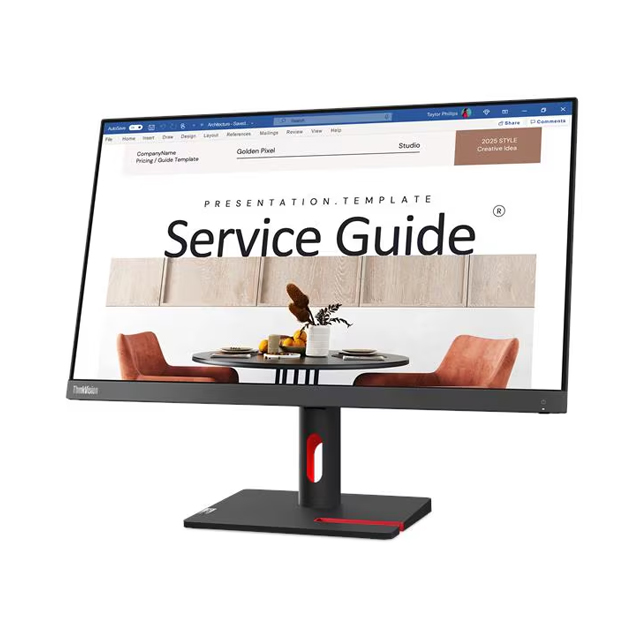 Lenovo Monitor Lenovo LED ThinkVision S24i-30 23.8" Harga Rp 1.600.000 Toko Medan