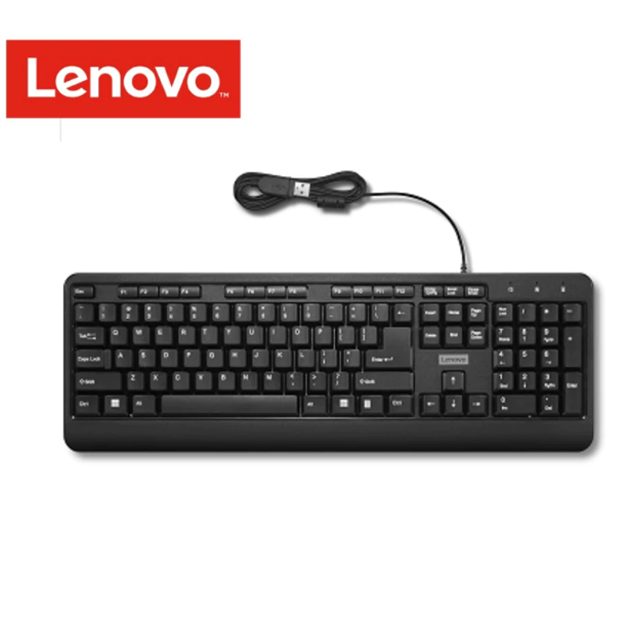 Lenovo Lenovo 160 Keyboard Wired | US English Red Harga Rp 99.000 Toko Medan