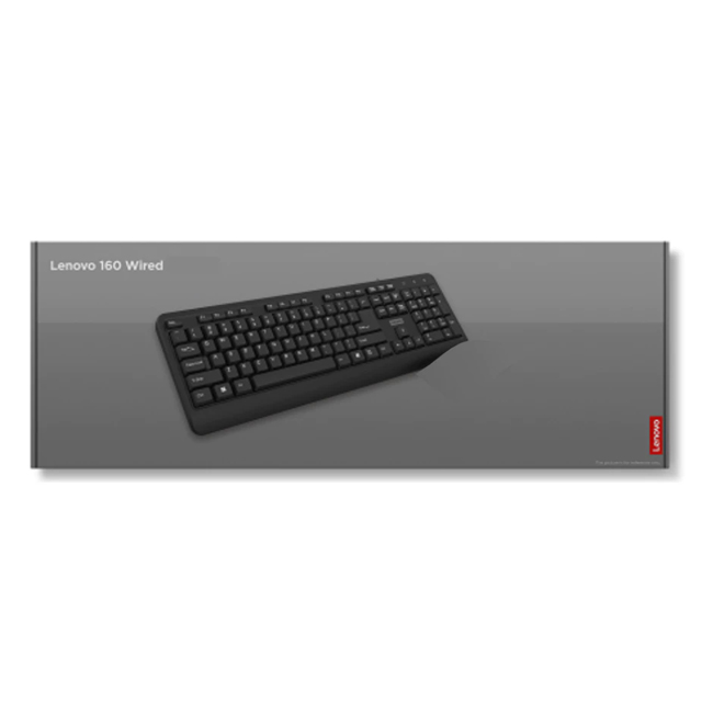 Lenovo Lenovo 160 Keyboard Wired | US English Red Harga Rp 99.000 Toko Medan