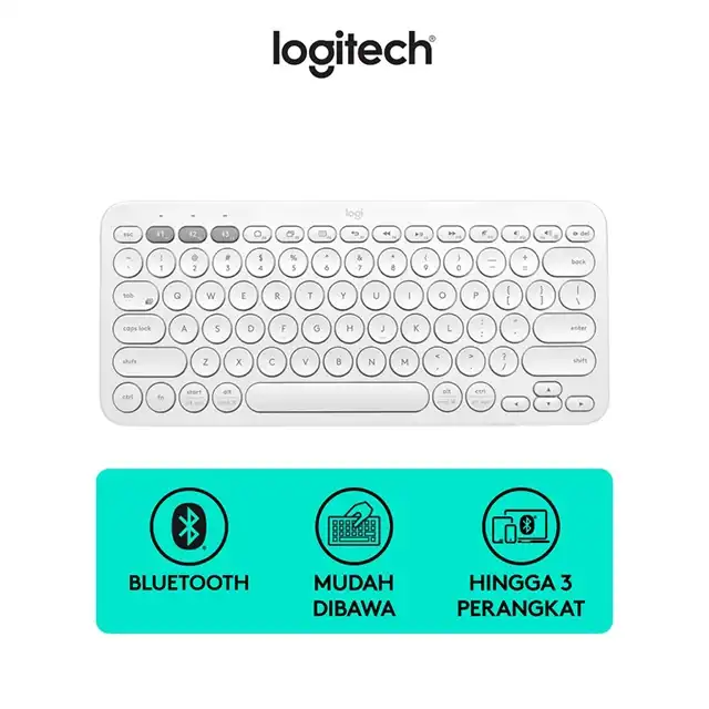 Logitech K380 Keyboard Wireless Bluetooth Multi-Device untuk Windows, Mac, Chrome OS - logitech-k380-keyboard-wireless-bluetooth-multi-device-untuk-windows-mac-chrome--1759388731-687.webp