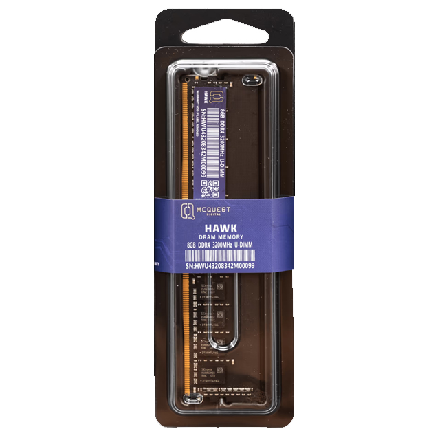 MCQUEST McQuest Hawk Memory DDR4 3200MHz for PC Harga Rp 1.350.000 Toko Medan