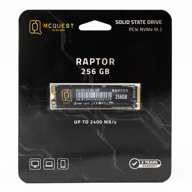 McQuest Raptor SSD Internal M.2 Pcie NVMe - mcquest-raptor-ssd-internal-m-2-pcie-nvme-1762242153-901.jpg