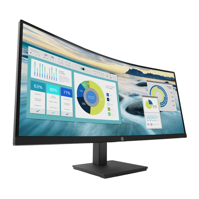 HP Monitor HP P34hc G4 34 inch WQHD USB-C Curved Harga Rp 7.949.000 Toko Medan