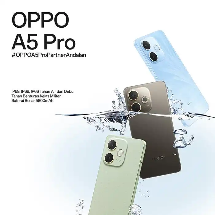 OPPO A5 Pro 4G 8/128GB | 8/256GB - Garansi Resmi - oppo-a5-pro-4g-8-128gb-8-256gb-garansi-resmi-1759977560-120.webp