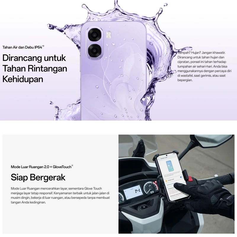 OPPO OPPO A6x 4/64GB | 4/128GB | 6/128GB | 6/256GB - Garansi Resmi Harga Rp 1.599.000 Toko Medan