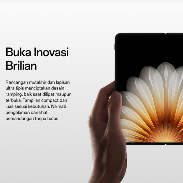 OPPO OPPO Find N5 16/512GB - Garansi Resmi Harga Rp 27.999.000 Toko Medan