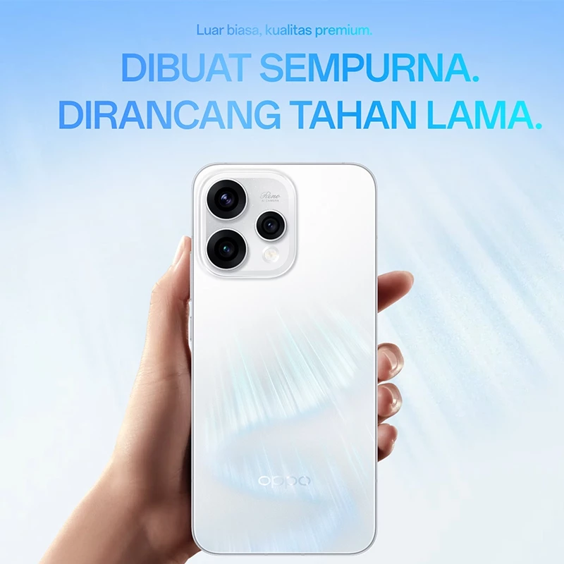 OPPO OPPO Reno15 5G 8/256GB | 12/256GB - Garansi Resmi Harga Rp 8.299.000 Toko Medan