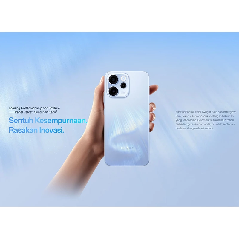 OPPO OPPO Reno15 F 5G 8/256GB | 12/256GB - Garansi Resmi Harga Rp 6.499.000 Toko Medan