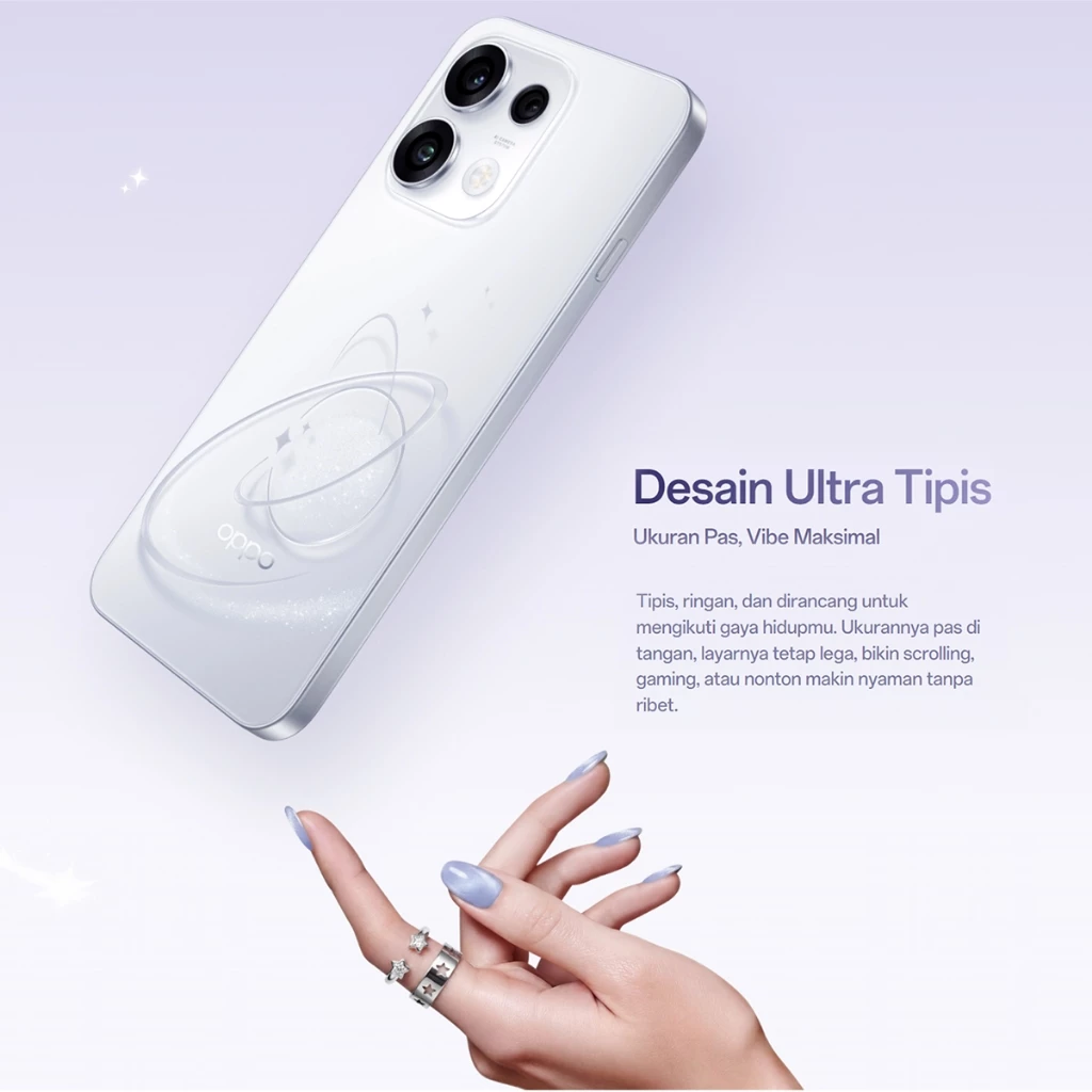 OPPO OPPO Reno16 Pro 5G 12/256GB - Garansi Resmi Harga Rp 14.999.000 Toko Medan