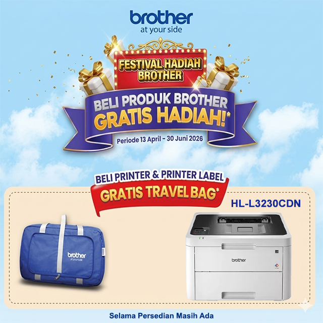 Printer Brother Color Laser HL-L3230CDN Harga Rp 5.100.000 Toko Medan