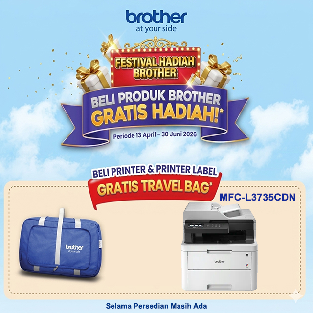 Brother Brother Printer Color Laser MFC-L3735CDN A4 - All In One (Print, Scan, Copy, Fax) Harga Rp 7.600.000 Toko Medan