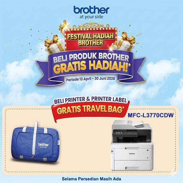 Brother Printer Brother Color Laser Multifunction MFC-L3770CDW Harga Rp 9.450.000 Toko Medan
