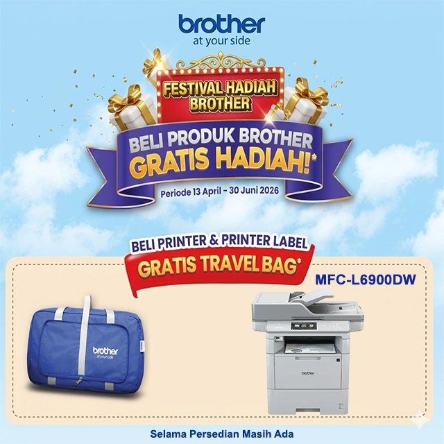 Brother Brother Printer Mono Laser MFC-L6900DW A4 WiFi - Print Only Harga Rp 14.500.000 Toko Medan