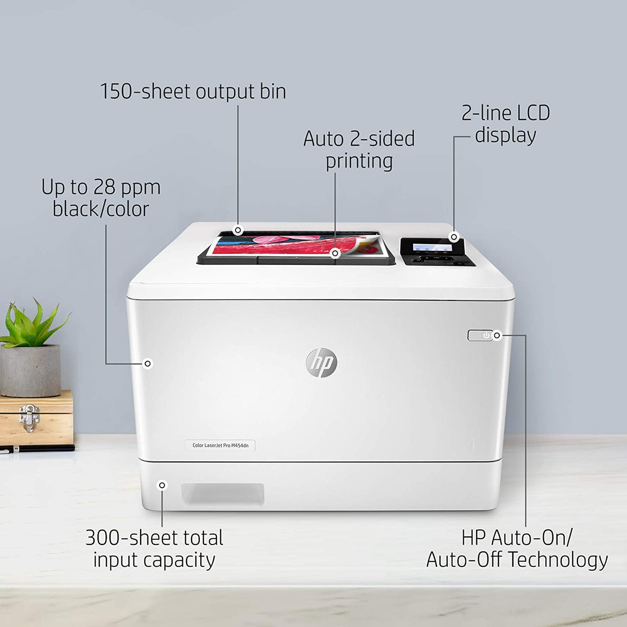 HP Printer HP Color LaserJet Pro M454dn Harga Rp 14.100.000 Toko Medan