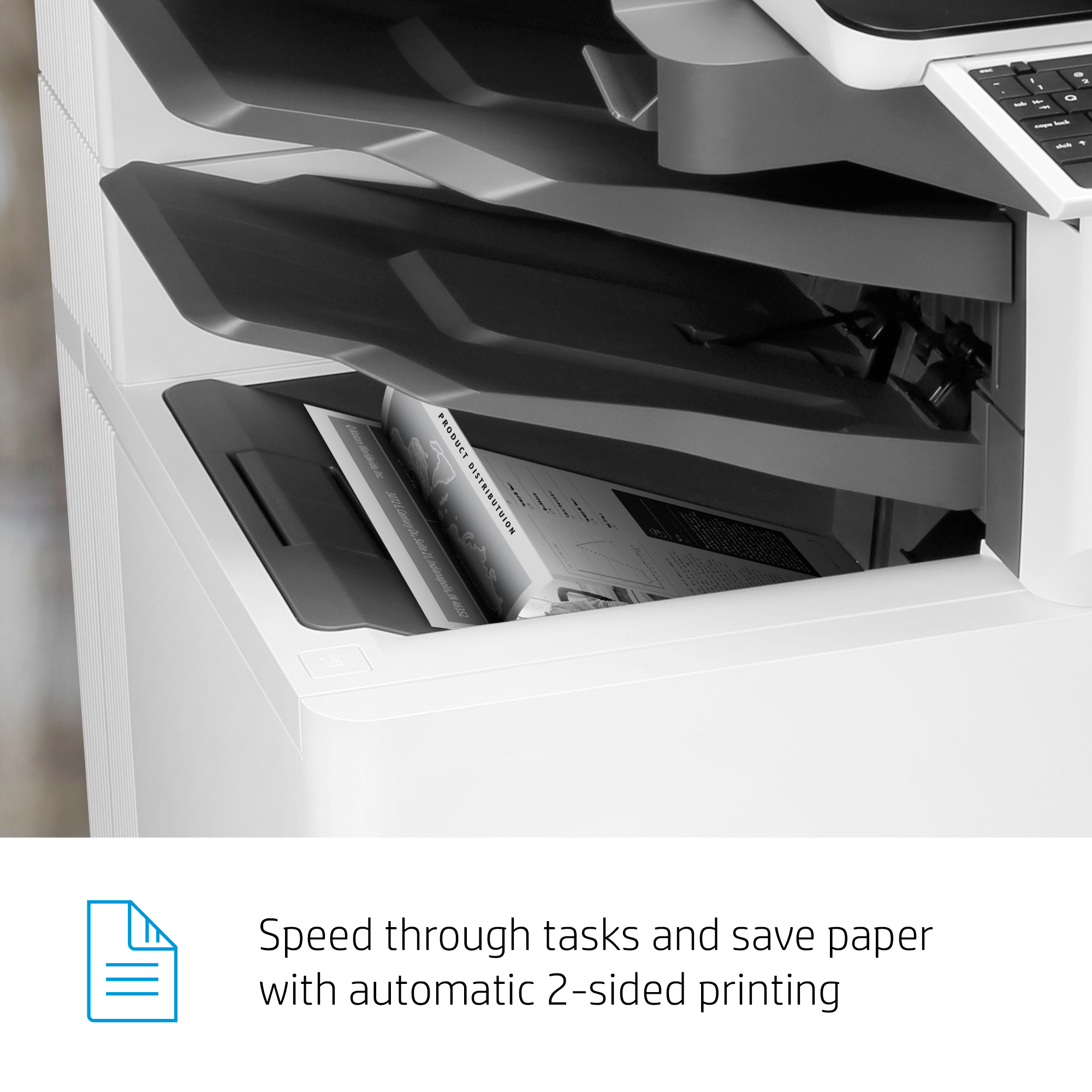 HP Printer HP LaserJet Enterprise Flow MFP M635z Harga Rp 67.950.000 Toko Medan