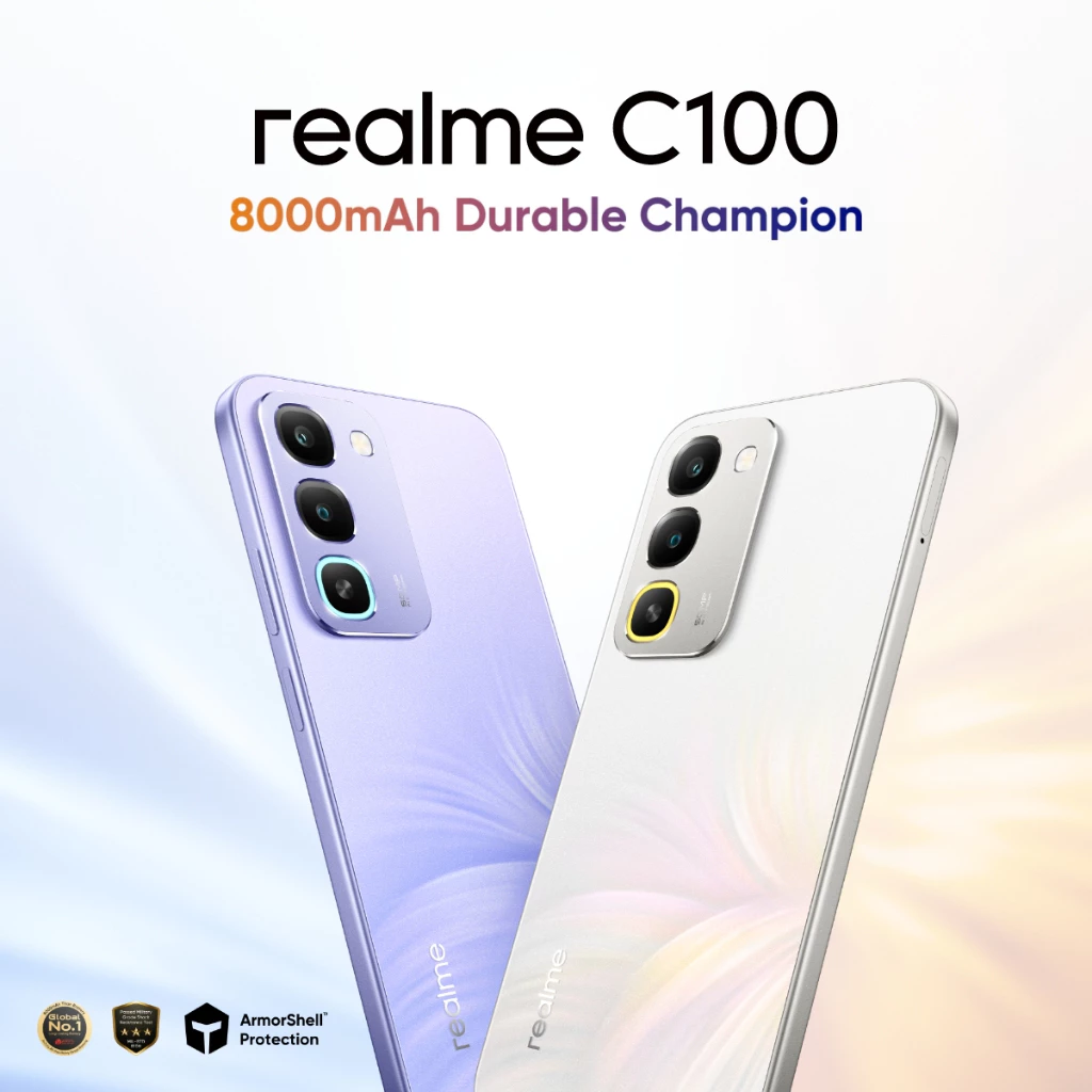 realme Realme C100 6GB/128GB | 8GB/256GB - Garansi Resmi Harga Rp 3.699.000 Toko Medan