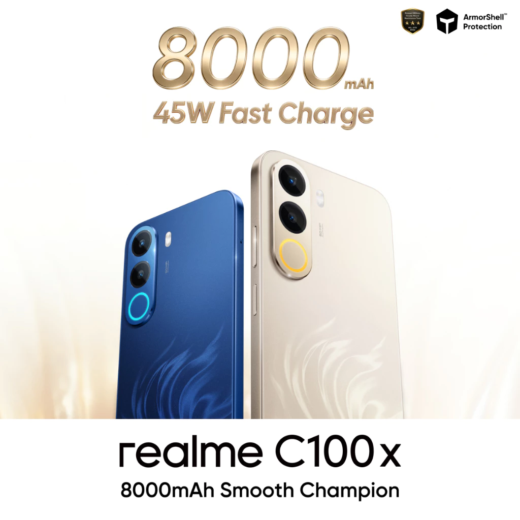 realme Realme C100x 6GB/128GB | 6GB/256GB - Garansi Resmi Harga Rp 3.299.000 Toko Medan