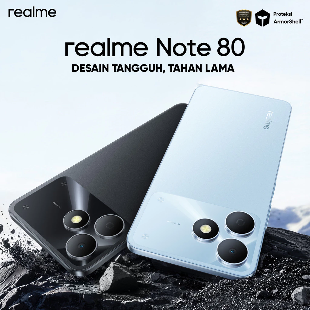 realme Realme Note 80 4/64GB | 4/128GB - Garansi Resmi Harga Rp 1.670.000 Toko Medan