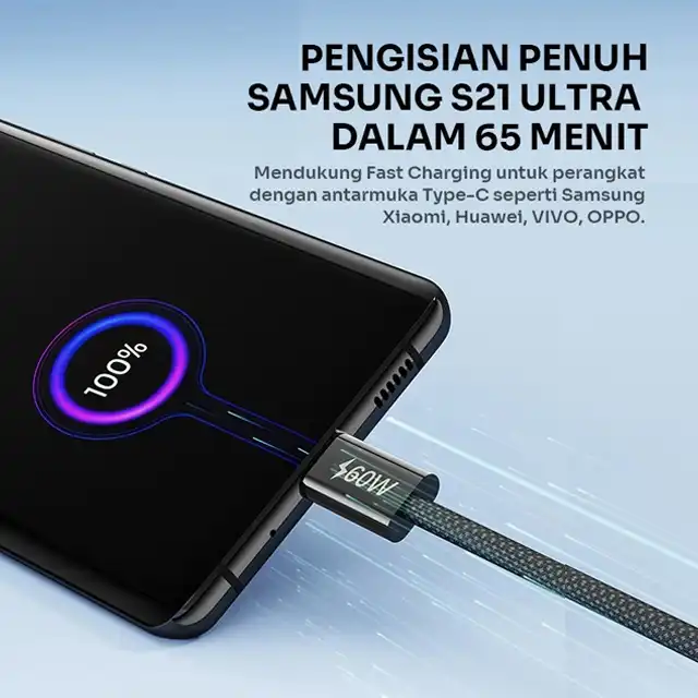 Robot Kabel Data RCC60W Type C to C 60W Fast Charging - robot-kabel-data-rcc60w-type-c-to-c-60w-fast-charging-1759477979-457.webp
