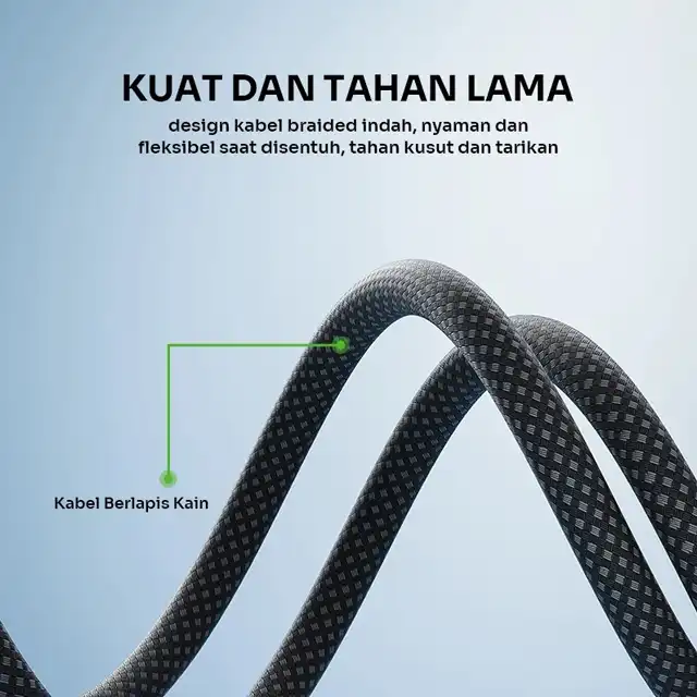 Robot Kabel Data RCC60W Type C to C 60W Fast Charging - robot-kabel-data-rcc60w-type-c-to-c-60w-fast-charging-1759477979-774.webp