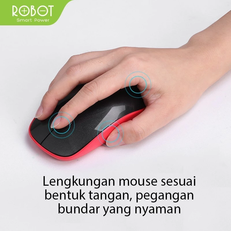 Robot Robot Keyboard & Mouse KM3000 Wireless Combo Portable Harga Rp 219.000 Toko Medan