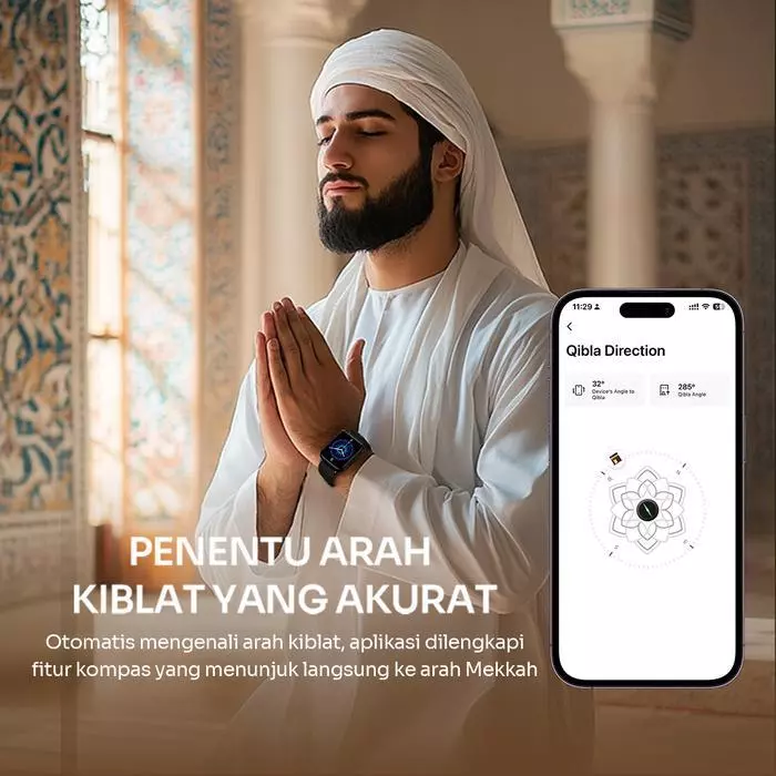 Robot Robot Smartwatch RWS2 Bluetooth 5.3 Muslim Friendly 1.83 Inch 100+ Sport Mode Blue Harga Rp 239.000 Toko Medan