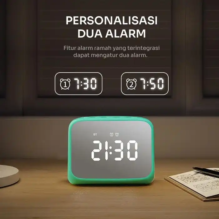 Robot Speaker RB170 Bluetooth 5.3 LED Display & Alarm Clock - robot-speaker-rb170-bluetooth-53-led-display-alarm-clock-1759462969-342.webp