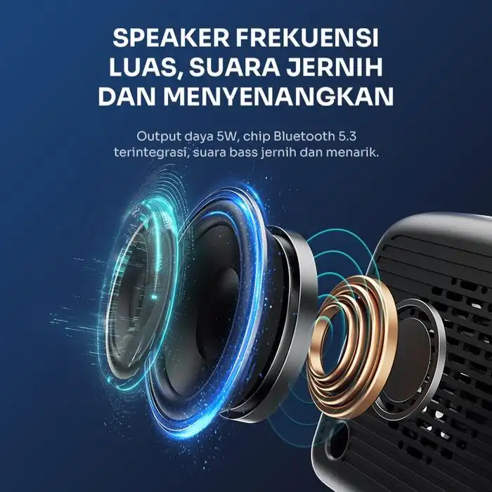Robot Speaker RB170 Bluetooth 5.3 LED Display & Alarm Clock - robot-speaker-rb170-bluetooth-53-led-display-alarm-clock-1759462969-820.webp