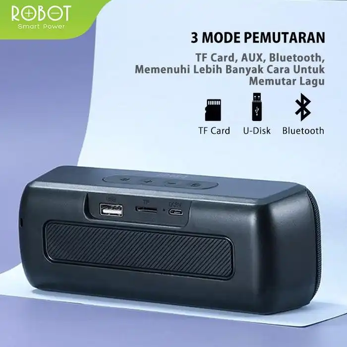 Robot Speaker RB220 Bluetooth 5.0 Powerful Sound Portable - robot-speaker-rb220-bluetooth-50-powerful-sound-portable-1759464375-980.webp