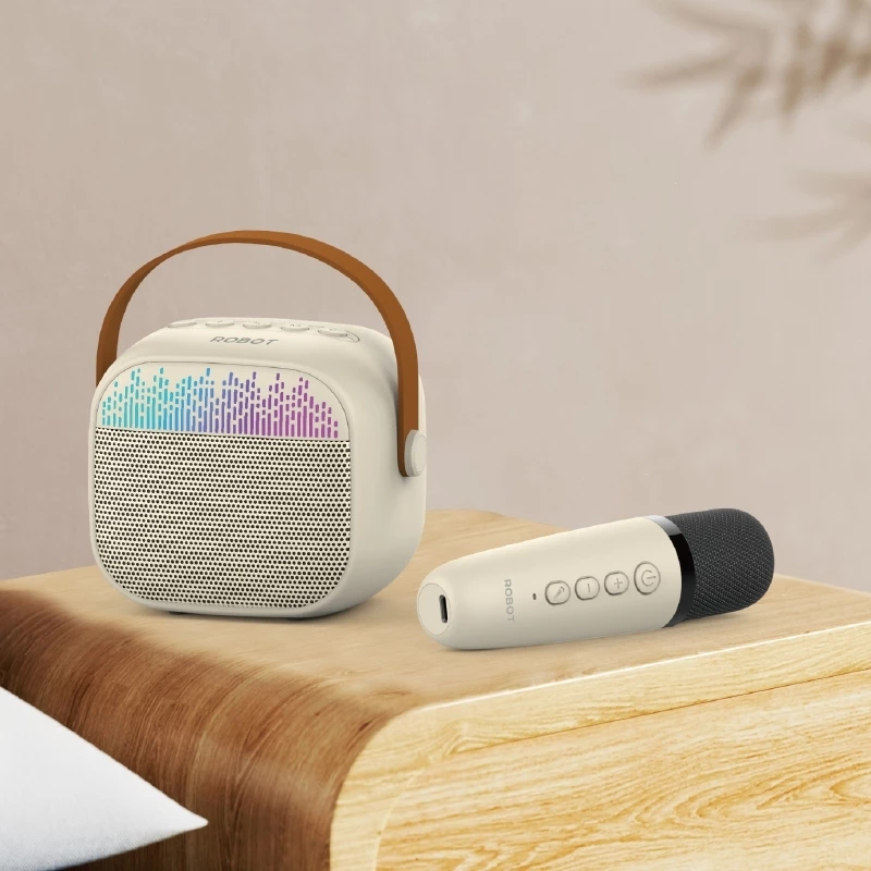 Robot Robot Speaker RB50 Karaoke Bluetooth Portable Mini With Mic Blue Harga Rp 300.000 Toko Medan