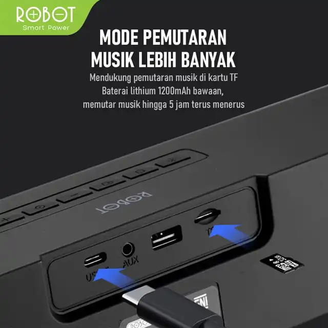 Robot Speaker RB580 Bluetooth Soundbar RGB Light - robot-speaker-rb580-bluetooth-soundbar-rgb-light-1759450411-647.webp