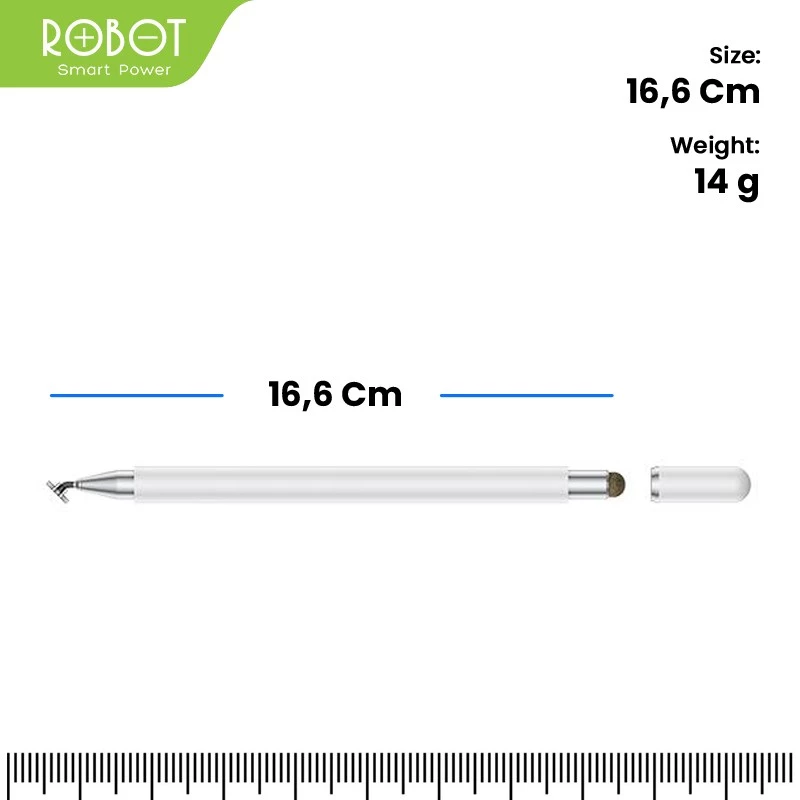 Robot Robot Stylus Pen RSP01 Universal 2in1 Capatitive for Mobile Tablet PC Harga Rp 69.000 Toko Medan