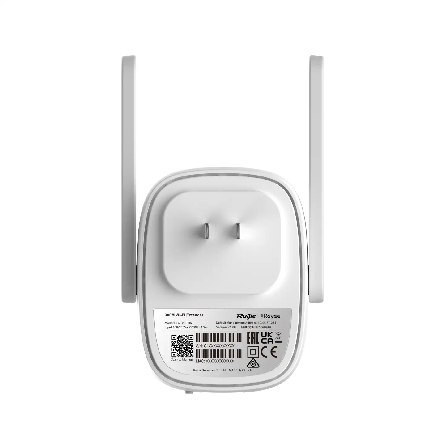 Ruijie RG-EW300R 300M Wi-Fi Extender - ruijie-rg-ew300r-300m-wi-fi-extender-1759375307-800.webp