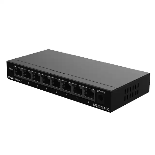 Ruijie Switch RG-ES208GC Cloud Manage 8-Port Gigabit Non-PoE - ruijie-switch-rg-es208gc-cloud-manage-8-port-gigabit-non-poe-1759329158-819.webp