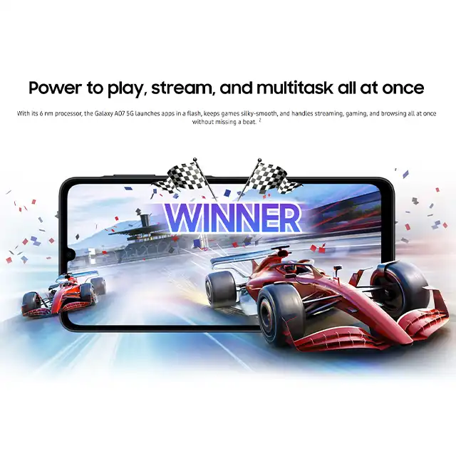 Samsung Samsung Galaxy A07 5G 6GB/128GB - Garansi Resmi Harga Rp 2.744.000 Toko Medan