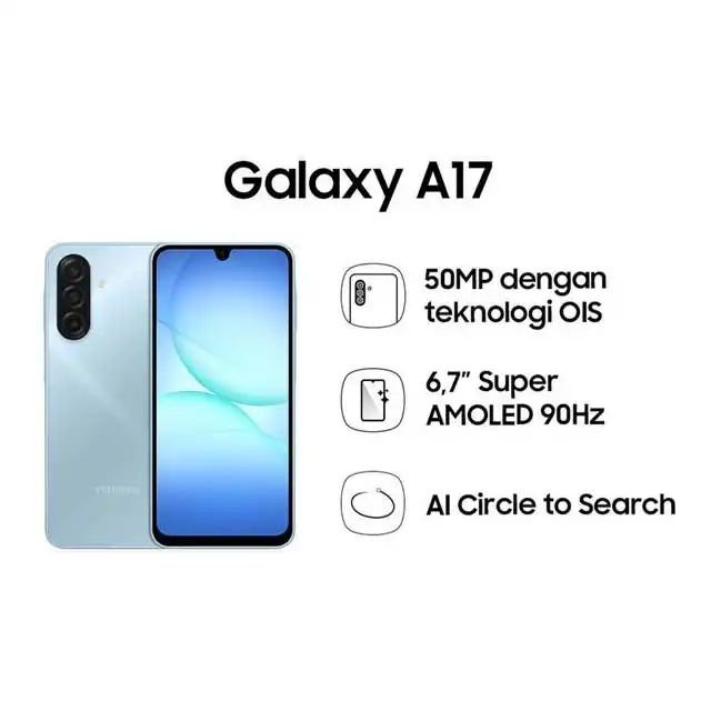 Samsung Samsung Galaxy A17 LTE 8GB-128GB | 8GB-256GB Garansi Resmi Harga Rp 2.940.000 Toko Medan