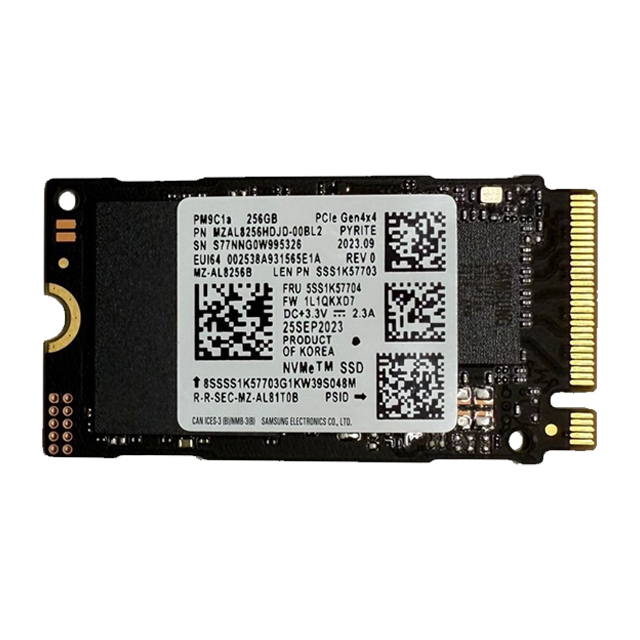 Samsung Samsung SSD Internal PM9C1a NVME - 256GB Harga Rp 750.000 Toko Medan