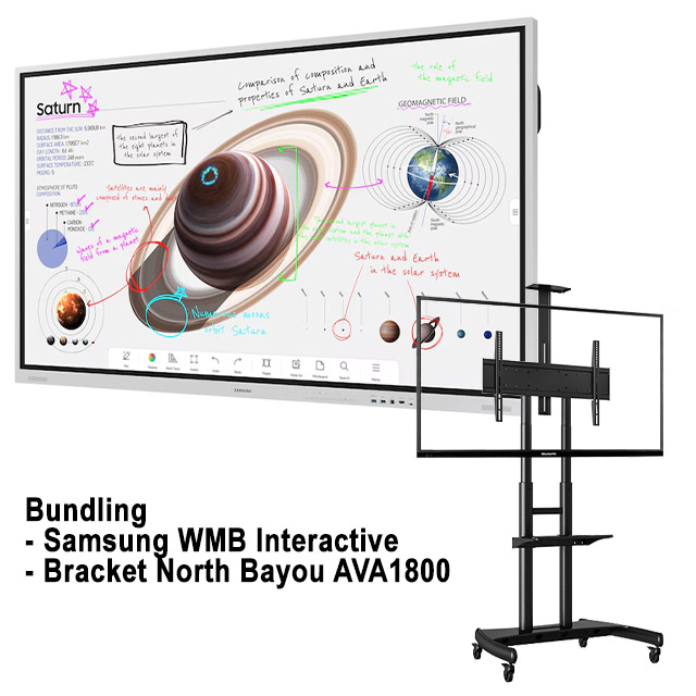 Samsung Samsung WMB Interactive Display 85 Inch WM85B Harga Rp 78.000.000 Toko Medan