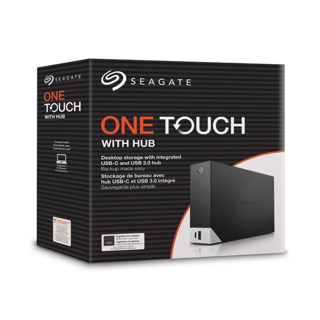 Seagate Seagate One Touch Harddisk External Desktop Hub USB 3.0 - 20TB Harga Rp 9.200.000 Toko Medan