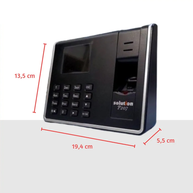 Solution Solution P207 Mesin Absensi Fingerprint Harga Rp 660.000 Toko Medan