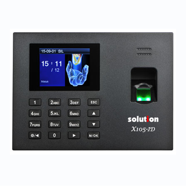 Solution Solution X105-ID Mesin Absensi Fingerprint Harga Rp 1.400.000 Toko Medan