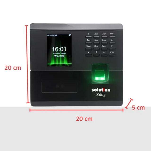 Solution Solution X609 Mesin Absensi Fingerprint Harga Rp 1.230.000 Toko Medan