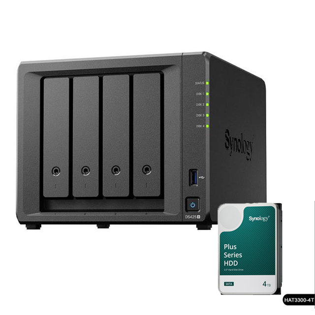 Synology Synology DS425+ DiskStation 4-Bay NAS Server Storage Cloud DS 425+ Harga Rp 12.300.000 Toko Medan