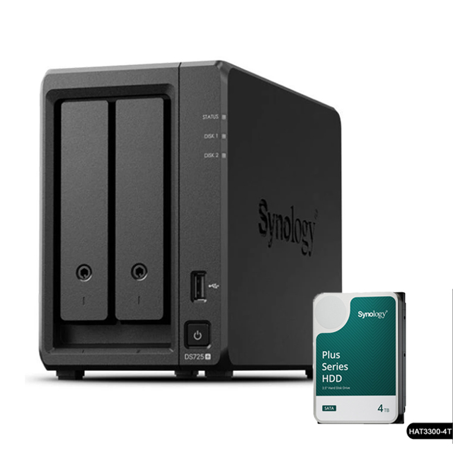 Synology Synology DS725+ DiskStation 2-Bay NAS Server Storage Cloud DS 725+ Harga Rp 12.950.000 Toko Medan