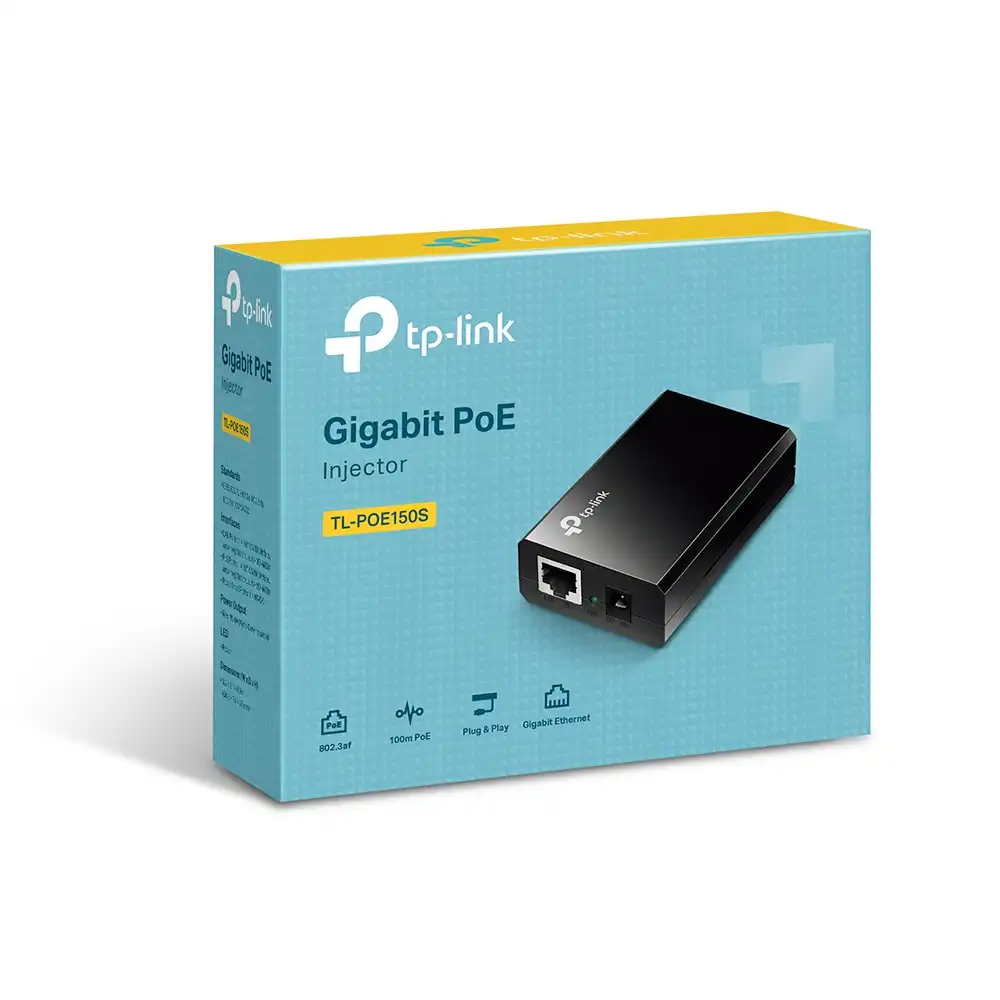 TP-Link POE150S Single Port POE Injector Adapter - tp-link-poe150s-single-port-poe-injector-adapter-1759137099-201.webp