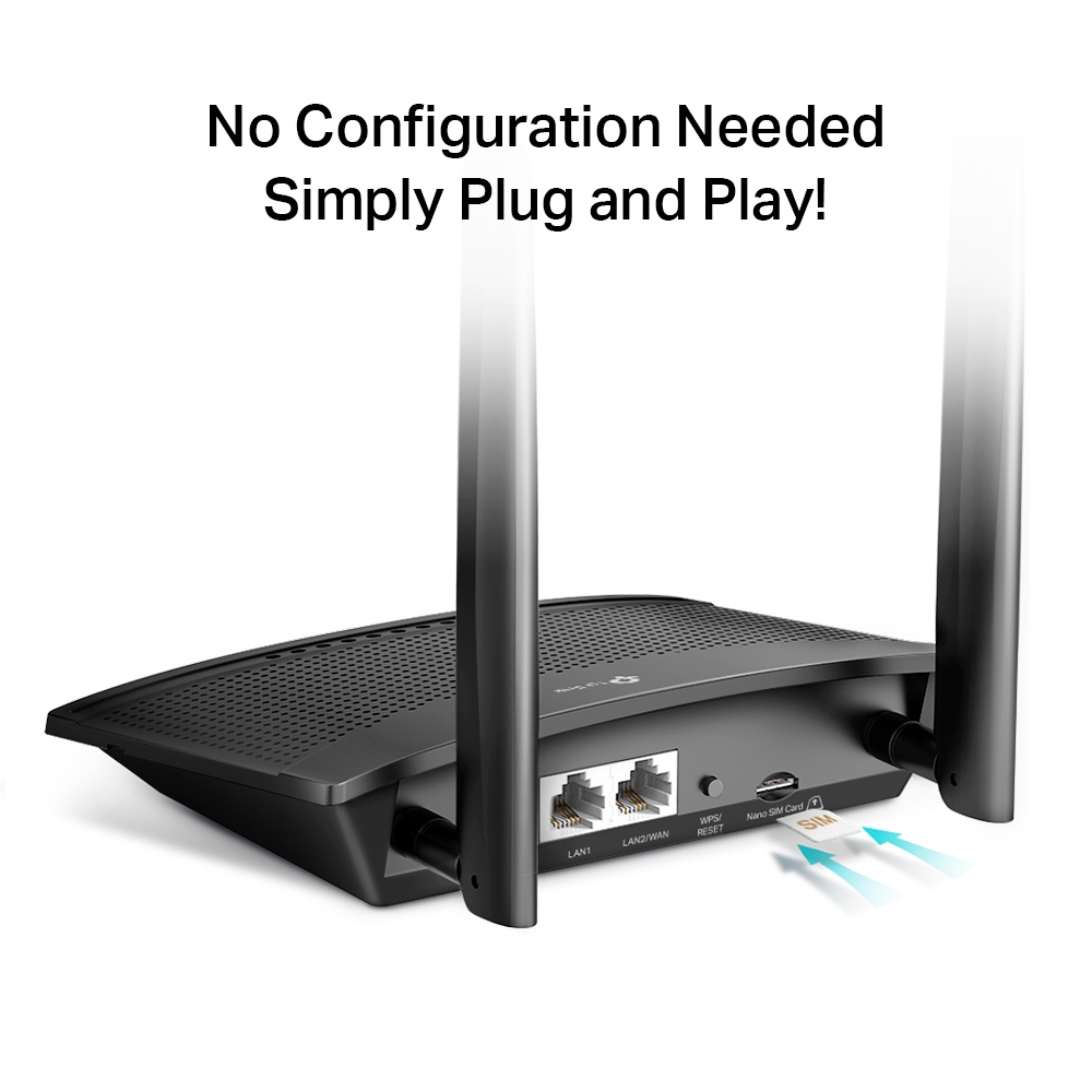 TP-Link TP-Link TL-MR100 300 Mbps Wireless N 4G LTE Router Harga Rp 600.000 Toko Medan