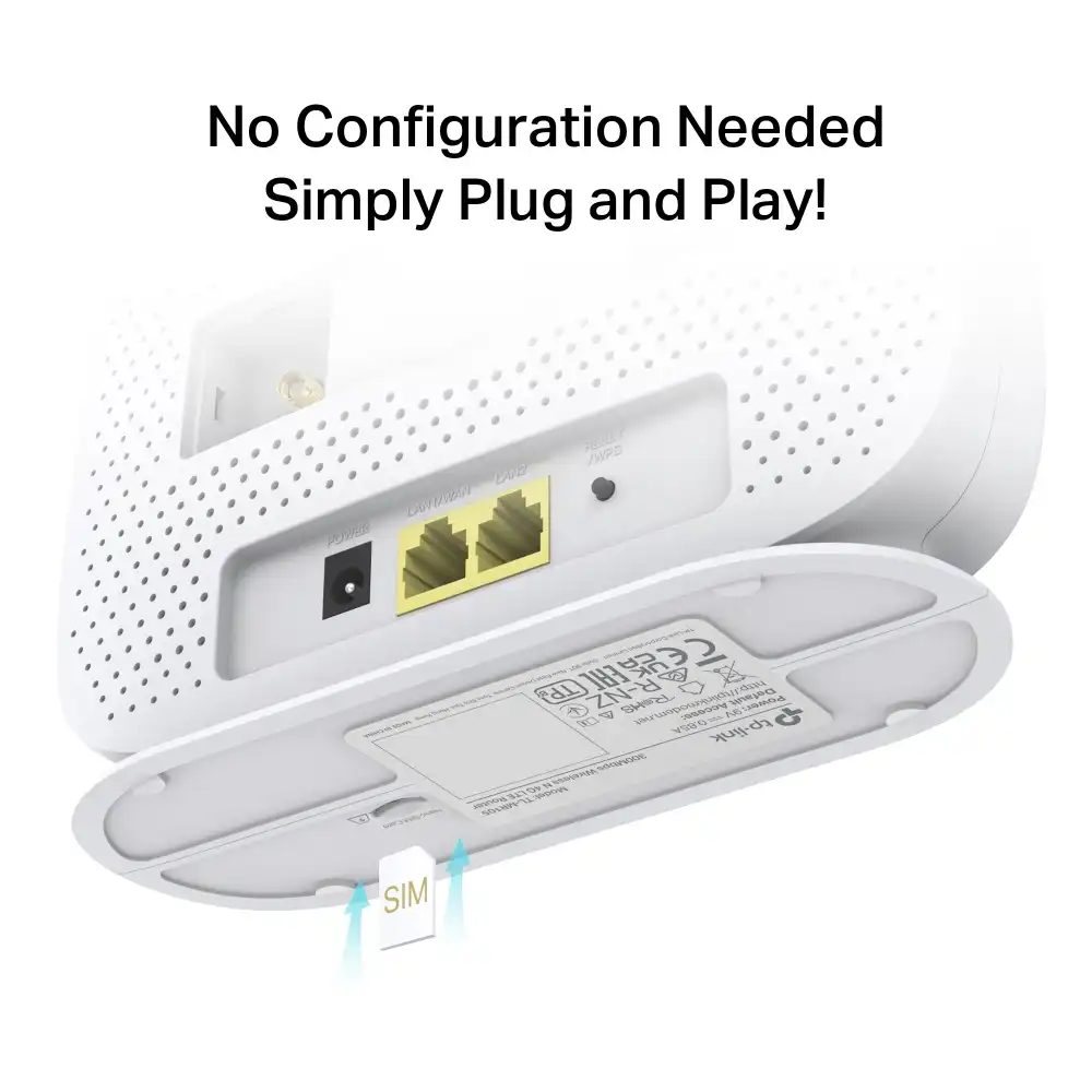 TP-Link TL-MR105 300 Mbps Wireless N 4G LTE Router - tp-link-tl-mr105-300-mbps-wireless-n-4g-lte-router-1759133349-627.webp