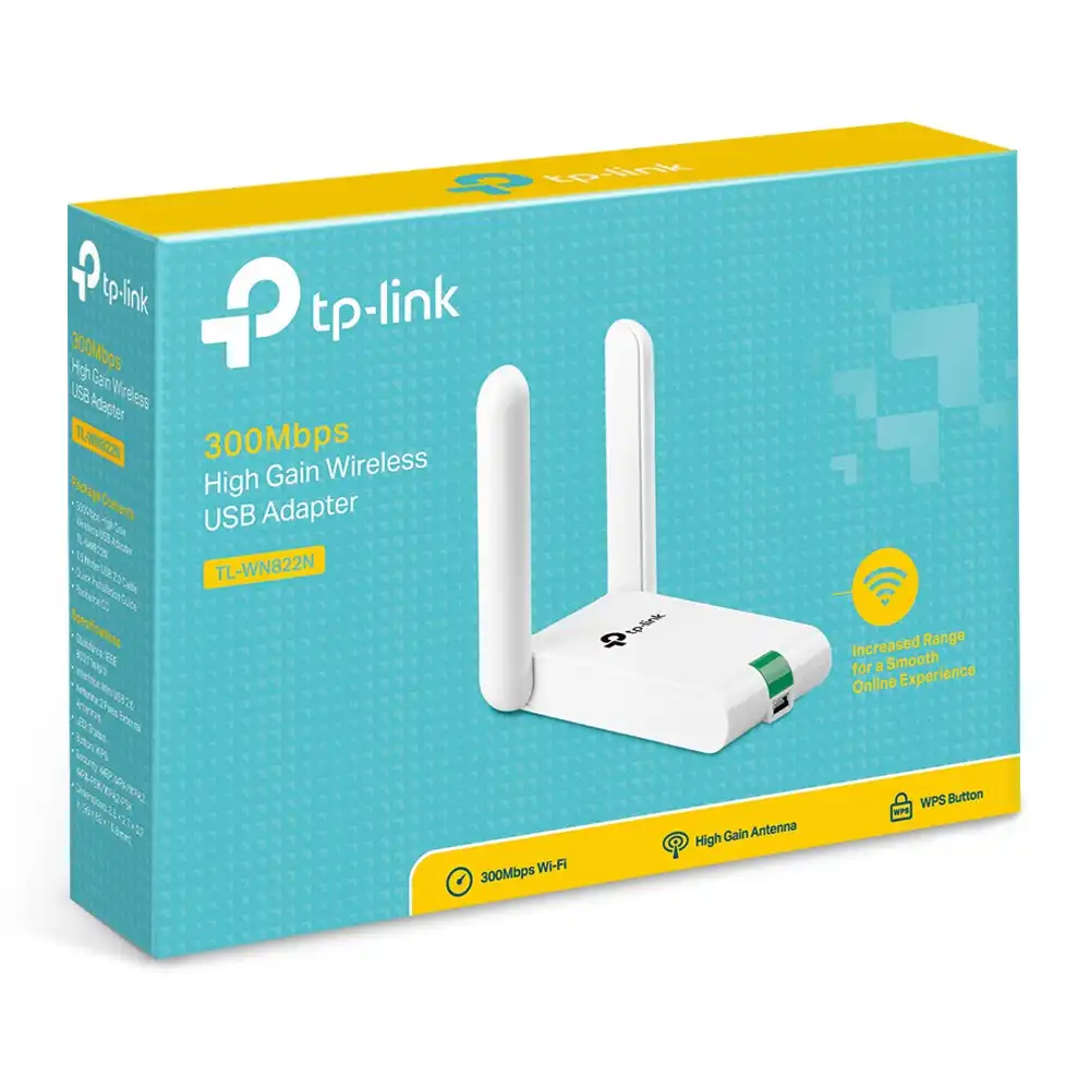TP-Link TL-WN822N 300Mbps High Gain Wireless USB Adapter - tp-link-tl-wn822n-300mbps-high-gain-wireless-usb-adapter-1759130067-507.webp